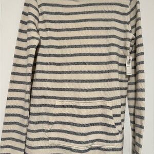 Striped Cali-Fleece Pullover Hoodie